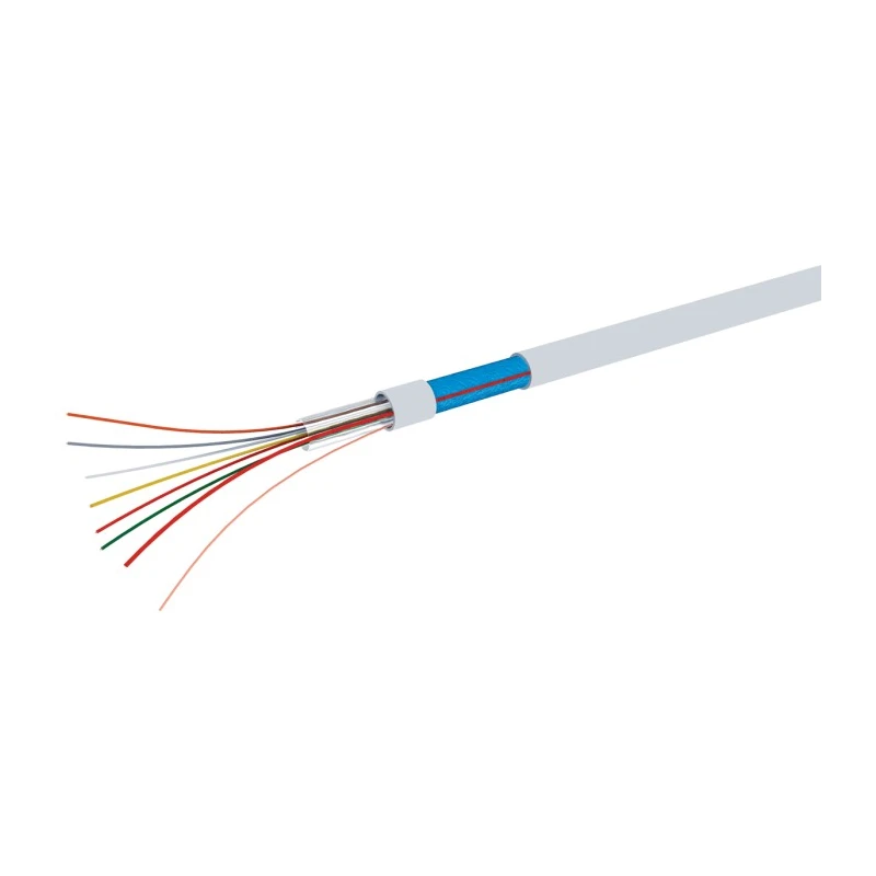 RS PRO Tranxalarm Control Cable, Screened, 10 Cores, 24 AWG, PVC Sheath, 100m, White 136-8147
