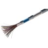 RS PRO 4 Core Flame Retardant Telephone Cable 136-8166, 100m, 1 x 0.81mm Stranded Bare Copper, Grey/Red PVC Sheath