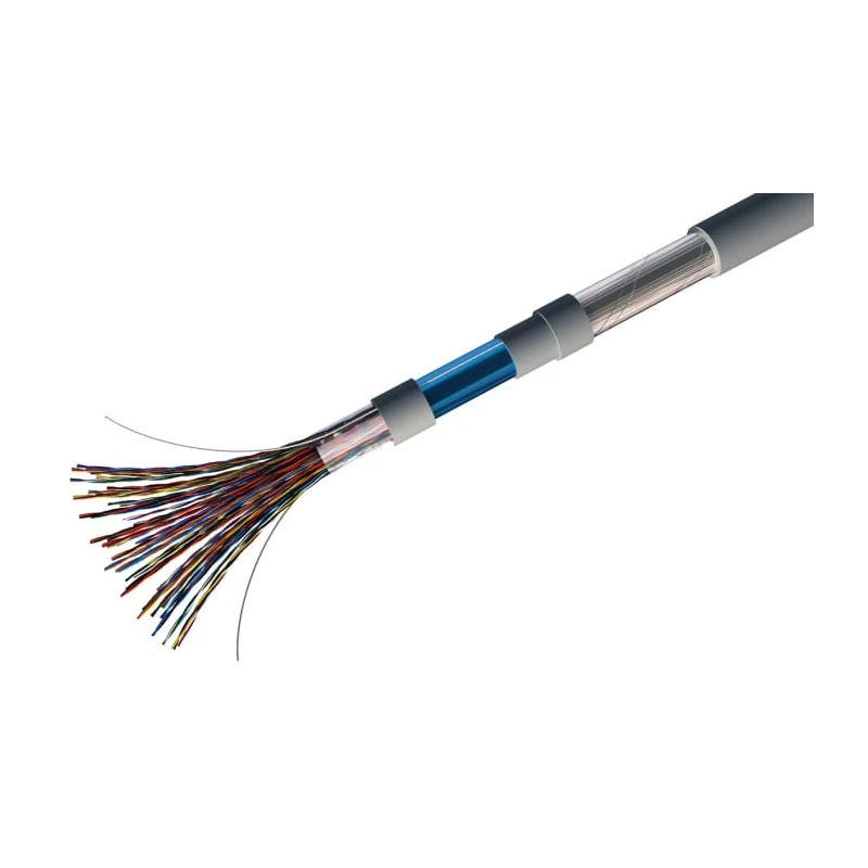RS PRO 4 Core Armoured Telephone Cable, 1 x 0.81 mm Strands, 100 m, Grey, Polyvinyl Chloride Sheath 136-8174