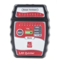 RS PRO Network Cable Tester RJ45, STP, UTP Battery Powered LED Display RJ45 Model