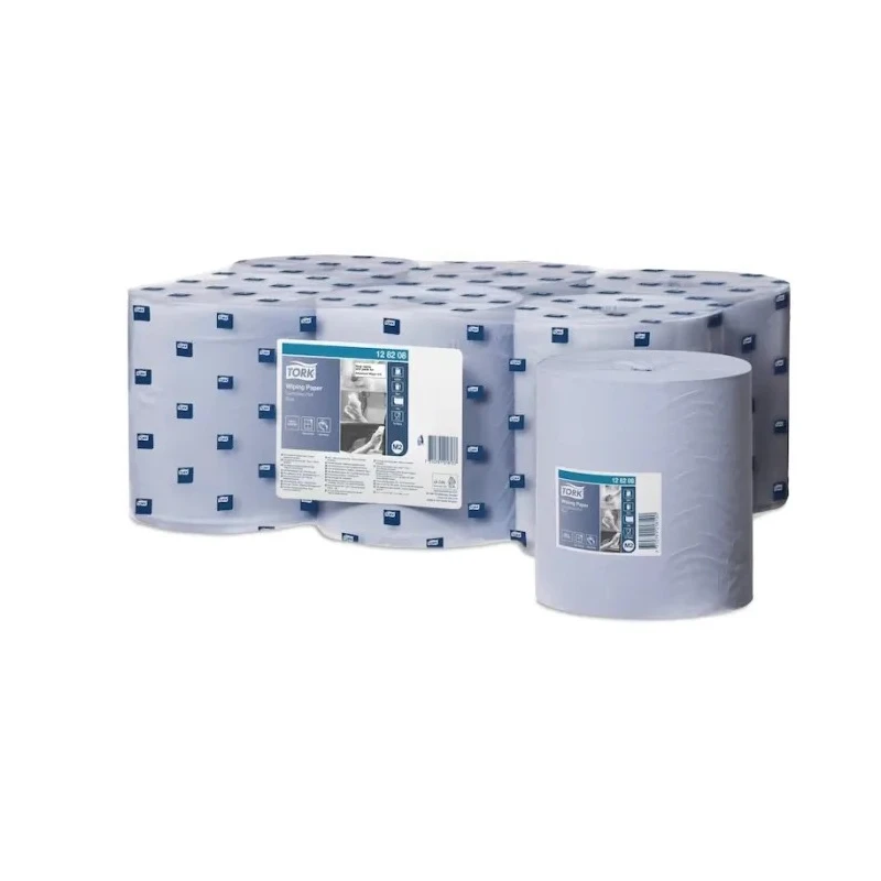 Tork Roll Paper Towel, Blue, 320 m x 200 mm, 1 Ply, 128208