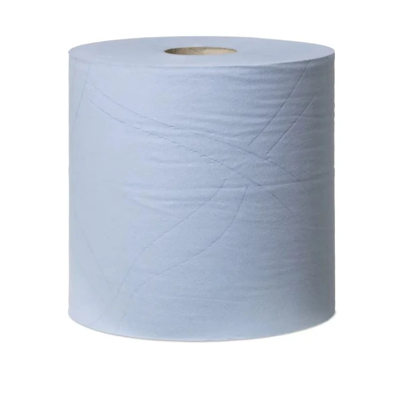 Tork Roll Paper Towel 170 m x 258 mm, 500 Sheets, 2 Plies, Blue, Heavy-Duty Multipurpose Wipes 130073