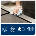 Tork Roll Paper Towel 170 m x 258 mm, 500 Sheets, 2 Plies, Blue, Heavy-Duty Multipurpose Wipes 130073