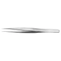 RS PRO Stainless Steel Fine Pointed Straight Tweezer, 125mm, Anti-Magnetic, Anti-Acid 136-9840