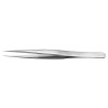RS PRO Stainless Steel Fine Pointed Straight Tweezer, 125mm, Anti-Magnetic, Anti-Acid 136-9840