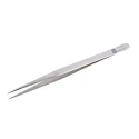 RS PRO 140mm Stainless Steel Fine Tweezer Anti-Magnetic Anti-Acid 136-9851