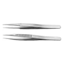 RS PRO Stainless Steel Tweezer Set Anti-Magnetic, Anti-Acid, 2 Pieces 136-9885