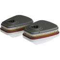3M Dust, Gas and Vapour Filter for 6000 Series Respirators, Bayonet Fitting, Pack of 2 6096