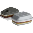 3M Dust, Gas and Vapour Filter for 6000 Series Respirators, Bayonet Fitting, Pack of 2 6096