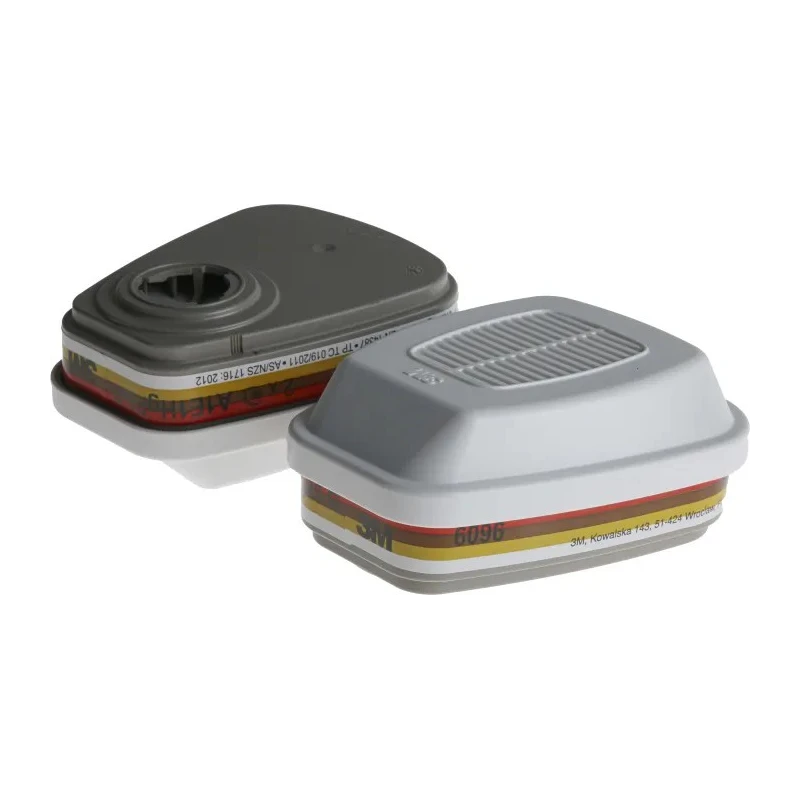 3M Dust, Gas and Vapour Filter for 6000 Series Respirators, Bayonet Fitting, Pack of 2 6096