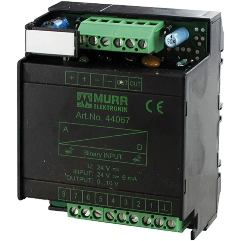 Murrelektronik Limited MTW 12.4 Series Signal Conditioner 8 Bit Input Current Output 0–30V DC DIN Rail 44073