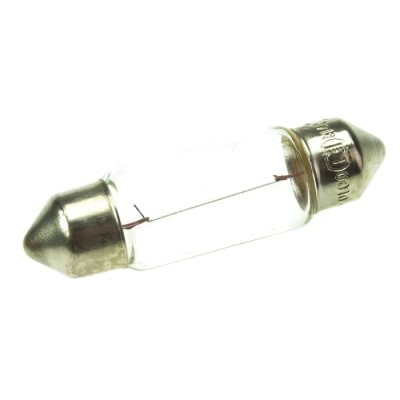 Osram SV8.5-8 Automotive Incandescent Lamp, Clear, 12V, 5W, 2000 h Lifespan, 6418