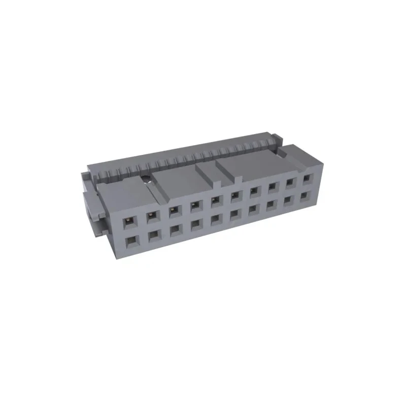 Amphenol Communications Solutions 20-Way IDC Connector Female for Cable, 2 Row, 1 kV AC, 1A, Gold Plated Contacts 71600-620LF