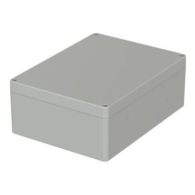 Bopla Euromas Series Polycarbonate General Purpose Enclosure Light Grey Lid IP65 IK07 75x200x150 mm 02223000