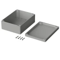 Bopla Euromas Series Polycarbonate General Purpose Enclosure Light Grey Lid IP65 IK07 75x200x150 mm 02223000