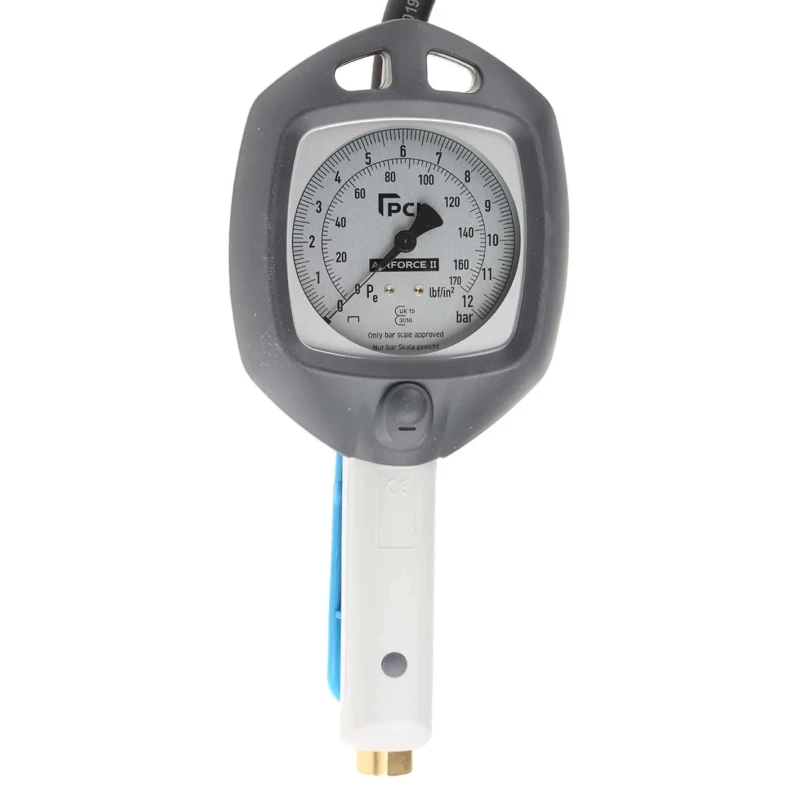 PCL Tyre Inflator 12 Bar, 6.35 mm Air Inlet, Beryllium Copper Alloy, BSP, Maximum Input Pressure 170 psi, Handheld AFG1H08