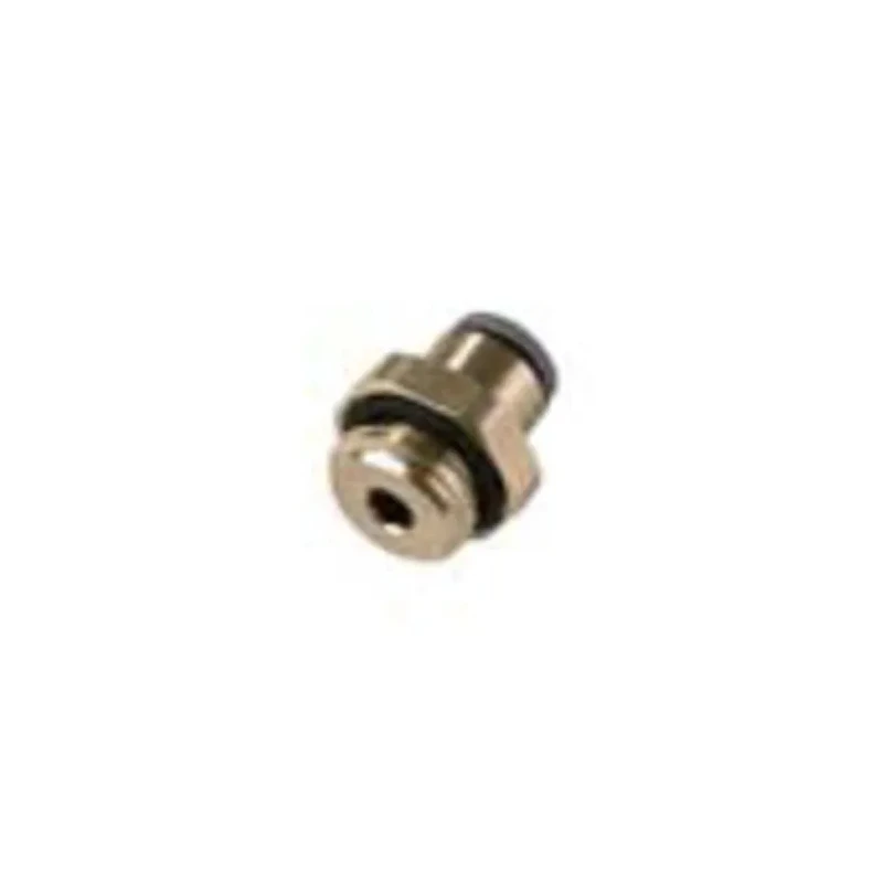 Legris LIQUIfit Series Male Pneumatic Fitting, Brass, Nickel Finish, 3/8 in G, 8 mm Push-in Tube, 95°C Max, 6901 08 17
