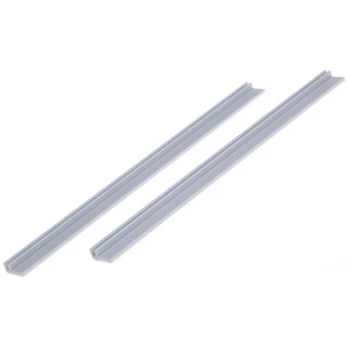 Essentra Adhesive-Backed Vertical Mount PCB Card Guide, 204 mm Length, 1.6 mm PCB Thickness, PCG3A X 204MM