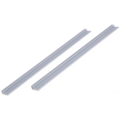 Essentra Adhesive-Backed Vertical Mount PCB Card Guide, 204 mm Length, 1.6 mm PCB Thickness, PCG3A X 204MM
