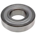 FAG Single Row Deep Groove Ball Bearing, Double Shielded, 45 mm ID, 100 mm OD, Steel, 8100 RPM 6309-2Z