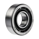 FAG Angular Contact Ball Bearing, Single Row, 20 mm ID, 47 mm OD, 14 mm Width, Polyamide Cage, Steel Balls, 1 7204-B-XL-TVP
