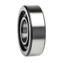 FAG Angular Contact Ball Bearing, Single Row, 20 mm ID, 47 mm OD, 14 mm Width, Polyamide Cage, Steel Balls, 1 7204-B-XL-TVP