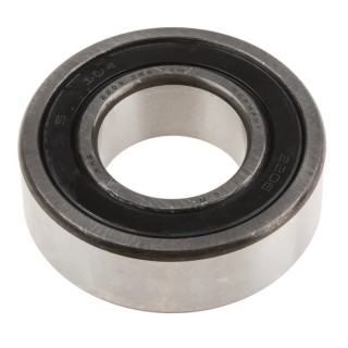 FAG Self-Aligning Sealed Ball Bearing 2206-2RS-TVH, 30mm ID, 62mm OD, 2 Rows, Polyamide Cage, 6800 RPM