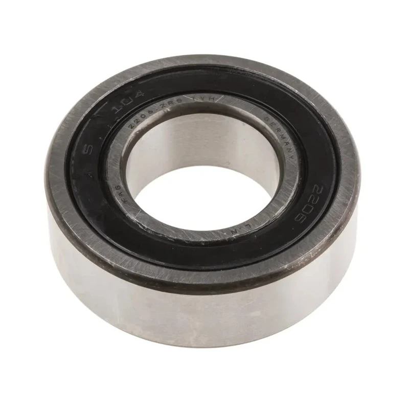 FAG Self-Aligning Sealed Ball Bearing 2206-2RS-TVH, 30mm ID, 62mm OD, 2 Rows, Polyamide Cage, 6800 RPM