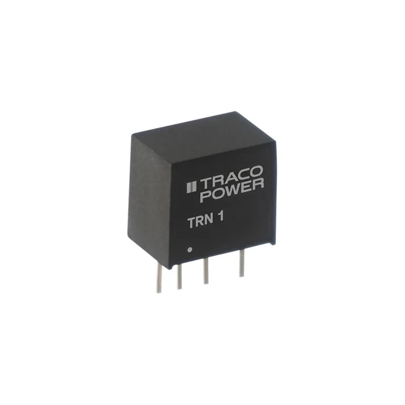 TRACOPOWER DC/DC Converter, PCB Mount, 15V DC Output, 70mA, 4.5–13.2V Input, 1W, SIP Package, 90°C Max, TRN 1-0513