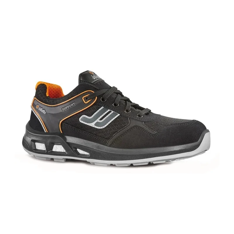 Jallatte J-energy Unisex Black Aluminium Safety Trainer, Lace Up, EU41, UK7, EN ISO 20345, Composite Midsole JALPEPS JY201 41