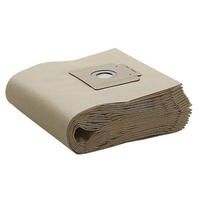 Karcher Industrial Vacuum Cleaner Paper Filter Bag 10-Pack For T 15/1, T 17/1, 69070190