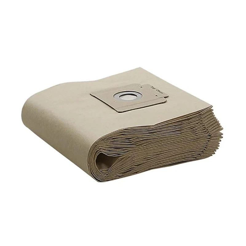 Karcher Industrial Vacuum Cleaner Paper Filter Bag 10-Pack For T 15/1, T 17/1, 69070190