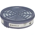 Delta Plus Dust Filter Cartridge for M6200 Jupiter Half Mask, Pack of 2, Grey, M6000P2R