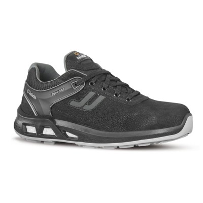 Jallatte J-energy Unisex Black Aluminium Safety Trainer Lace Up, Water Resistant, Anti-fatigue, UK 10.5 EU JALTONIC JY204 45