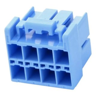 JST PSI Male Connector Housing 4 mm Pitch 8 Way 2 Row Straight PSIP-08V-LE