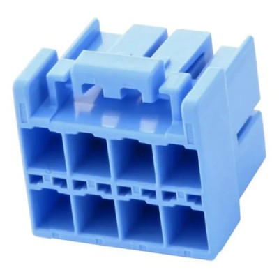 JST PSI Male Connector Housing 4 mm Pitch 8 Way 2 Row Straight PSIP-08V-LE