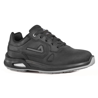 AIMONT Vigorex Safety Trainer, Aluminium Toe, Black/Grey, Unisex, Size EU 41 UK 7 HYDROGEN IA201 41