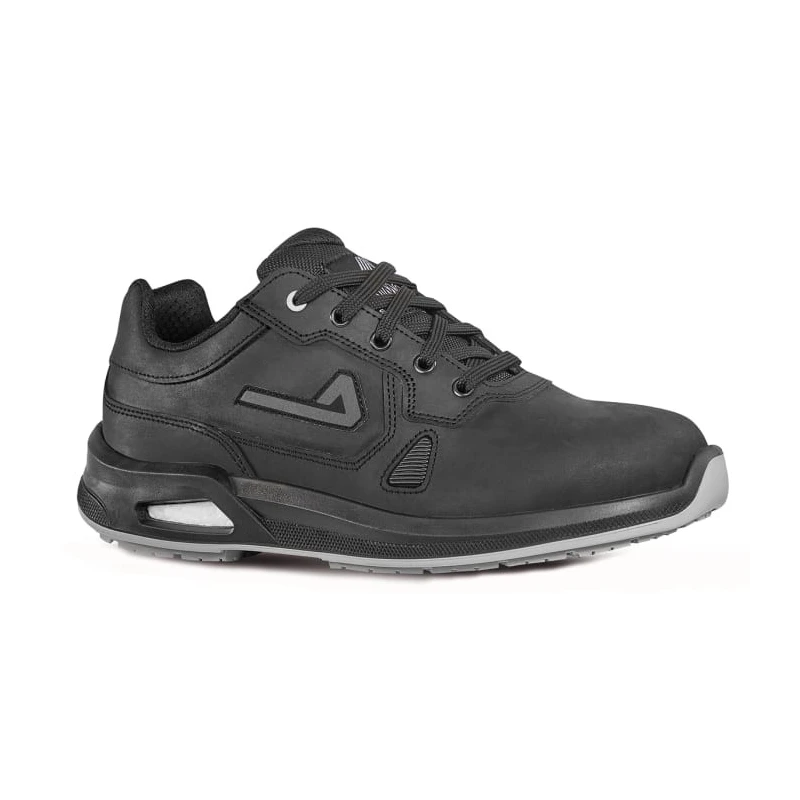 AIMONT Vigorex Safety Trainer, Aluminium Toe, Black/Grey, Unisex, Size EU 41 UK 7 HYDROGEN IA201 41