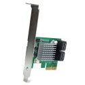 StarTech.com SATA PCIe RAID Controller Card 4 Drives, 120 x 70 x 20 mm, Internal 6Gbps, HyperDuo Technology PEXSAT34RH