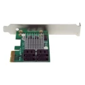 StarTech.com SATA PCIe RAID Controller Card 4 Drives, 120 x 70 x 20 mm, Internal 6Gbps, HyperDuo Technology PEXSAT34RH