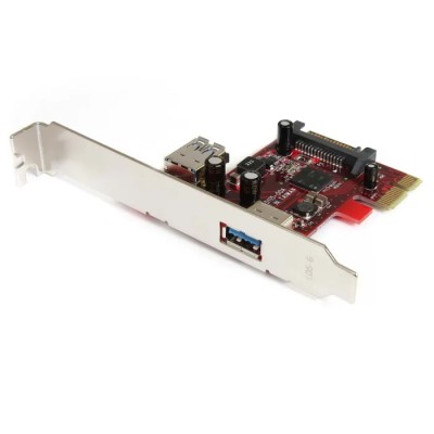 StarTech.com 2 Port PCIe USB 3.0 Card Internal & External, UASP, Super Speed, Model PEXUSB3S11