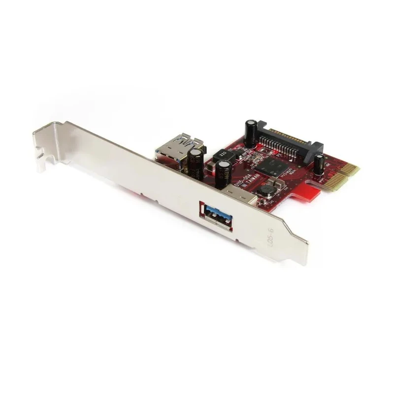 StarTech.com 2 Port PCIe USB 3.0 Card Internal & External, UASP, Super Speed, Model PEXUSB3S11