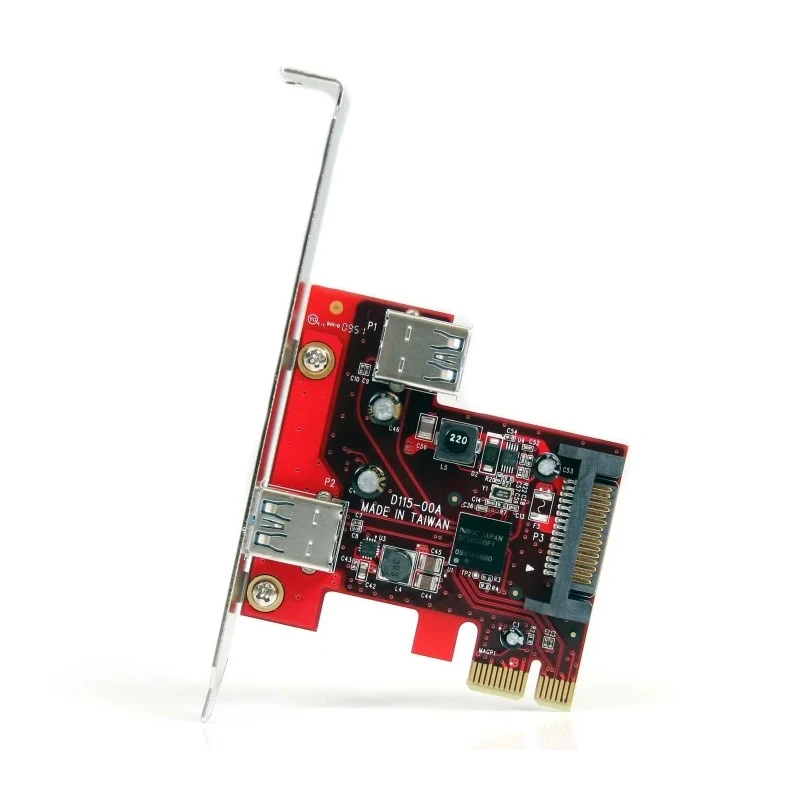 StarTech.com 2 Port PCIe USB 3.0 Card Internal & External, UASP, Super Speed, Model PEXUSB3S11