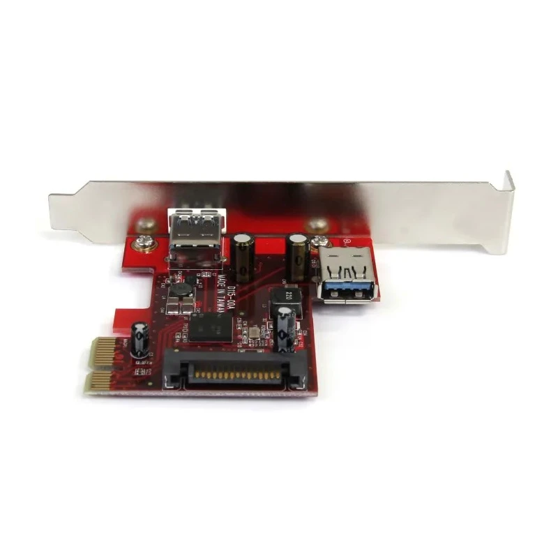 StarTech.com 2 Port PCIe USB 3.0 Card Internal & External, UASP, Super Speed, Model PEXUSB3S11