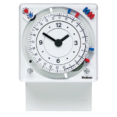 Theben Analogue Time Switch 2-Channel 230V AC, NiMH Battery, Quartz Controlled SUL 289g