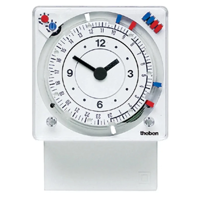 Theben Analogue Time Switch 2-Channel 230V AC, NiMH Battery, Quartz Controlled SUL 289g