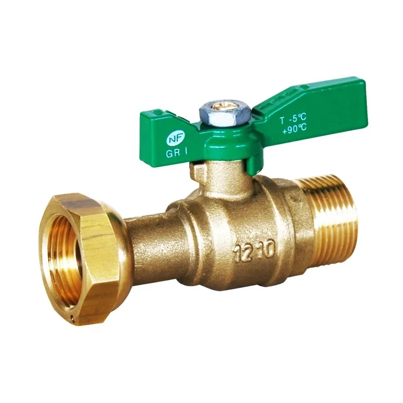 Sferaco Brass 2-Way Ball Valve Free Nut BSP 20 bar DN 1/2 to 2 in 642055