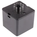 Perancea MIMRAM Series Polycarbonate Enclosure Black Lid 50mm x 43mm x 50mm RS01/582013.000