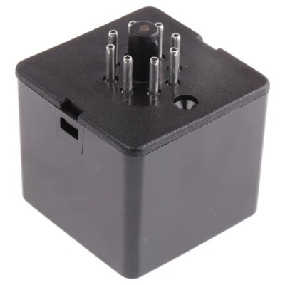 Perancea MIMRAM Series Polycarbonate Enclosure Black Lid 50mm x 43mm x 50mm RS01/582013.000