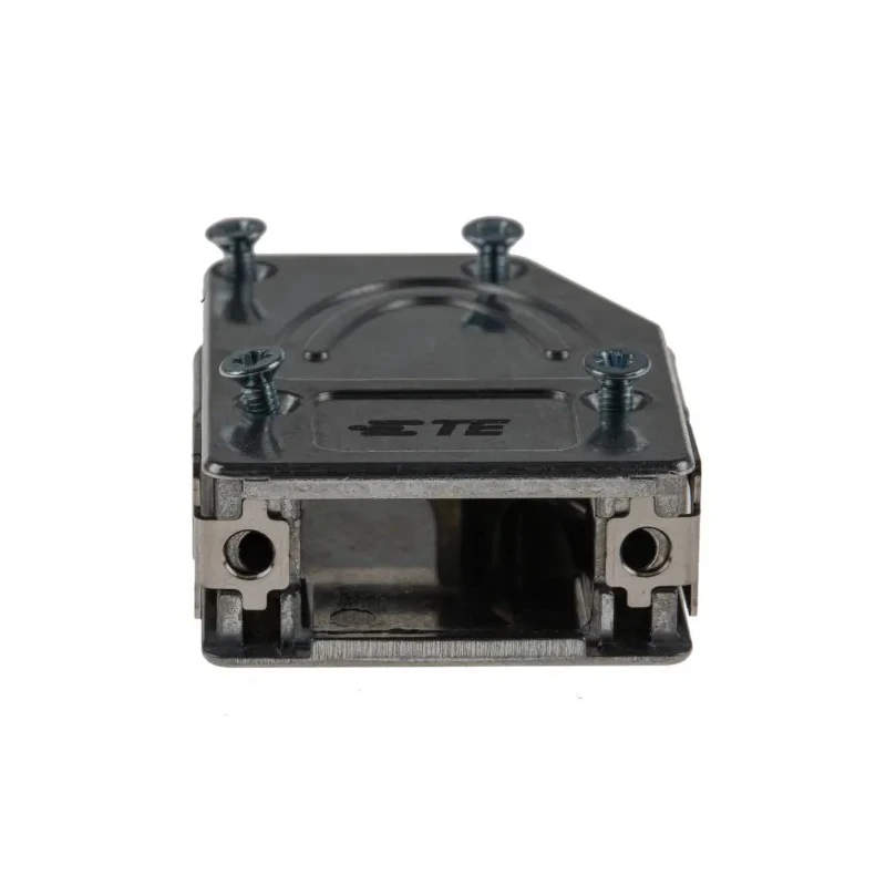 TE Connectivity Zinc Angled D-Sub Backshell Strain Relief, Full Metal Shell, Quick Lock, Strain Relief, Silver 1-2308319-1